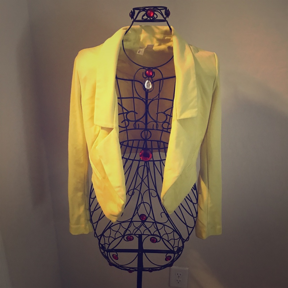 Yellow Blazer