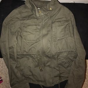 Green old navy jacket