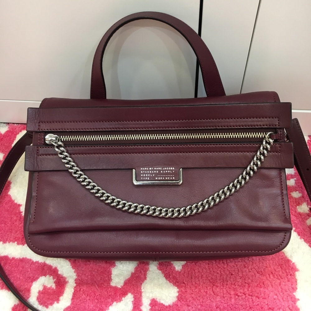 Marc by Marc Jacob bag 2016, Color Burgundy