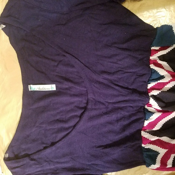 Chevron 3/4 Sleeve Maxi Dress Size Small - Picture 5 of 5