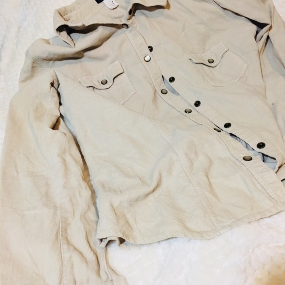 J.Crew Women’s Long sleeved Corduroy Shirt