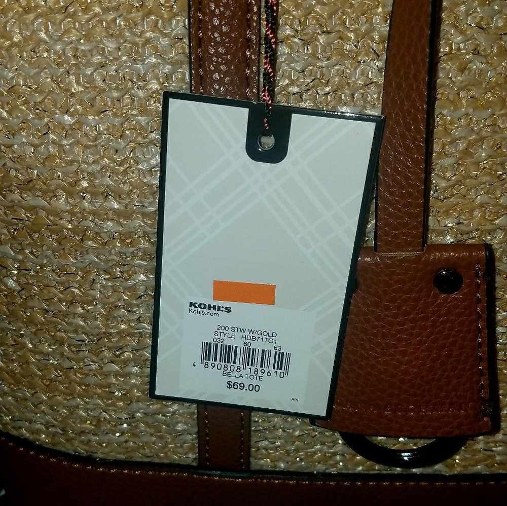 NWT Dana Buchman Tote - Picture 4 of 7