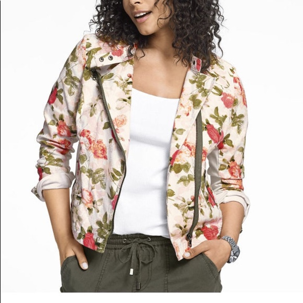 Lane Bryant Floral jacket