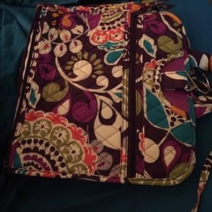 Vera Bradley Plum Crazy Hanging Organizer