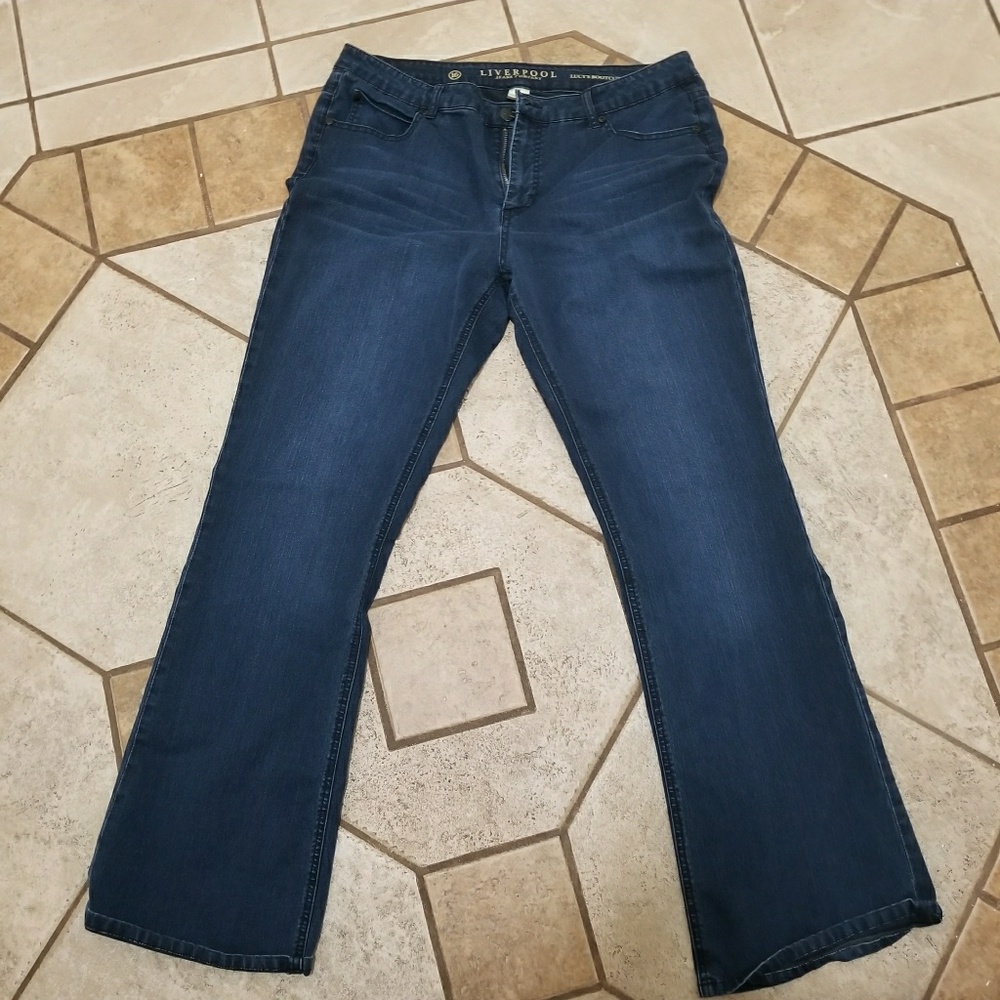Liverpool size 16 bootcut denims