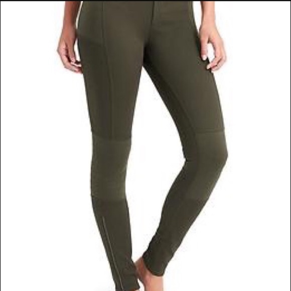 athleta olive green leggings