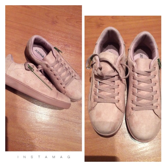 JustFab Shoes - 🎊🎊🌺 Mauve Pink Sneakers NEW 🌺