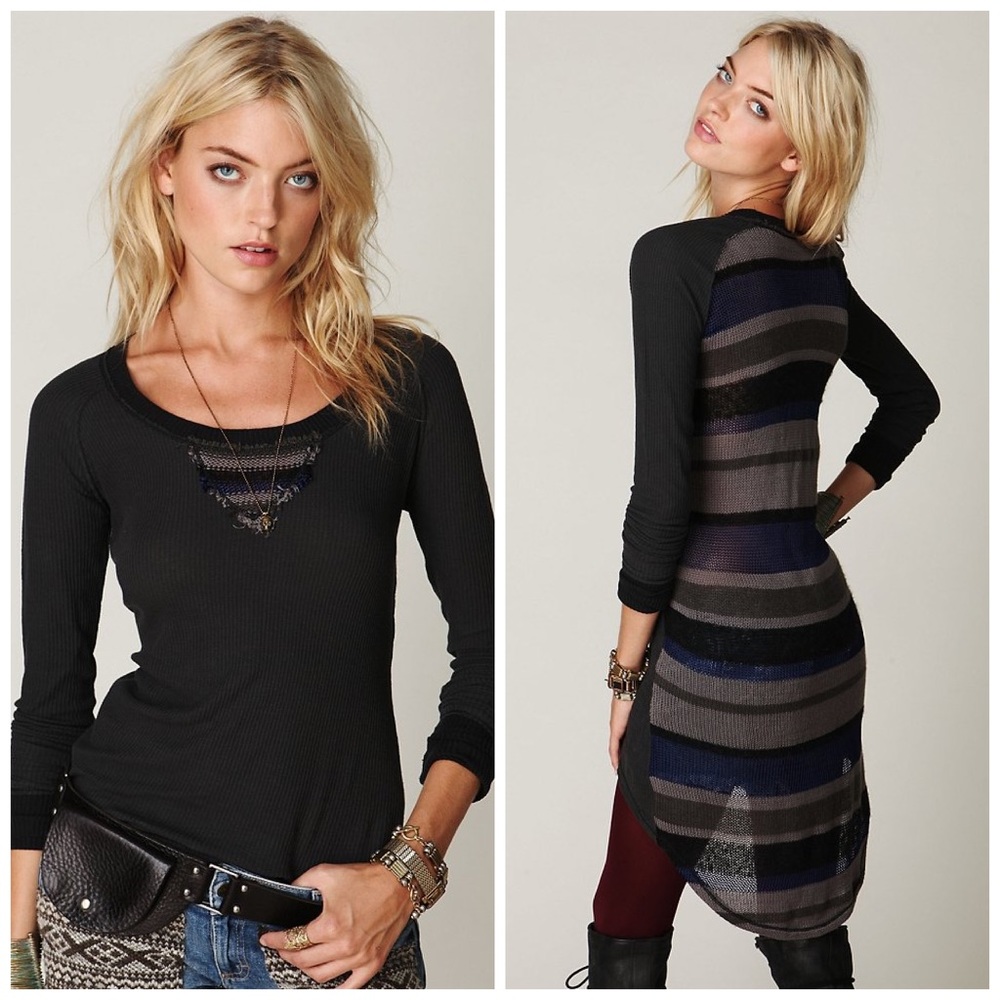 We the Free Eco Thermal Raglan, XS