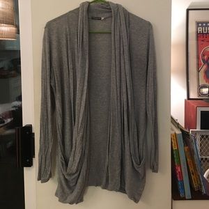 Earthbound Trading Co grey cardigan