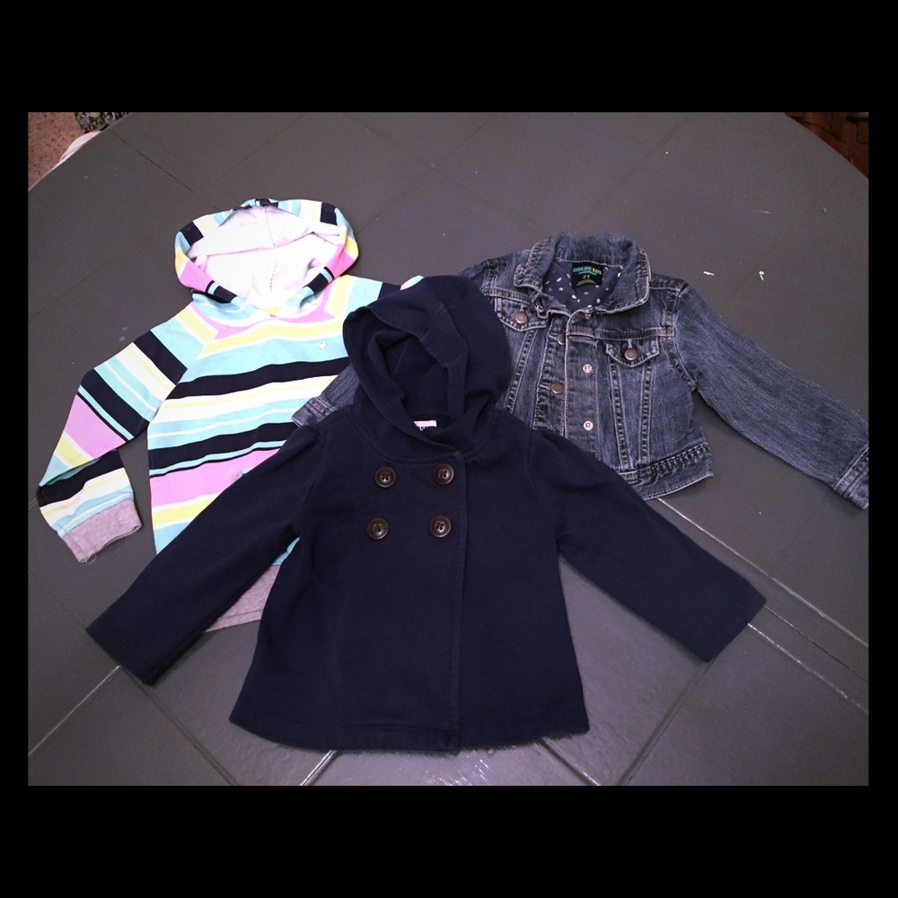 Girls 2t jacket lot
