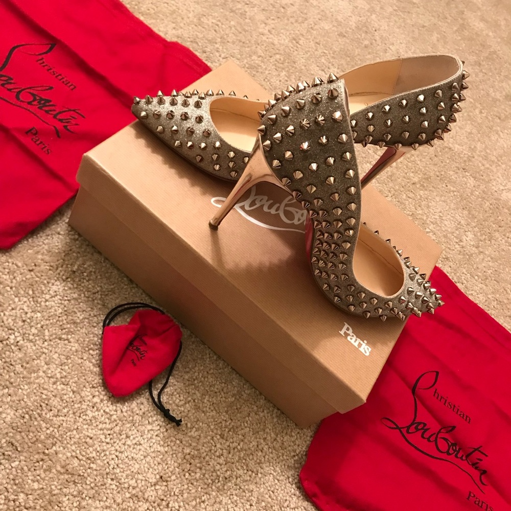 Spiked Christian louboutin