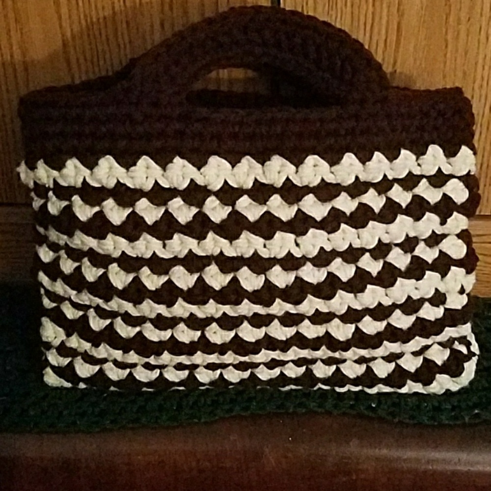 Crocheted totes