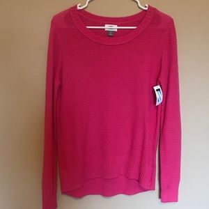 Old Navy Sz Small Hot Pink Knit Sweater