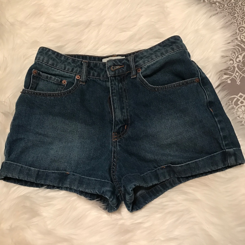 Forever21 Retro Denim Highwaist Shorts