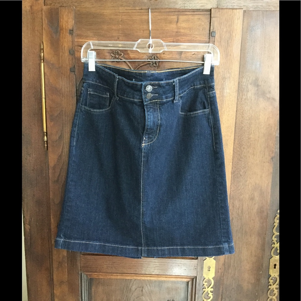 Old Navy Blue Jean Skirt Size 10