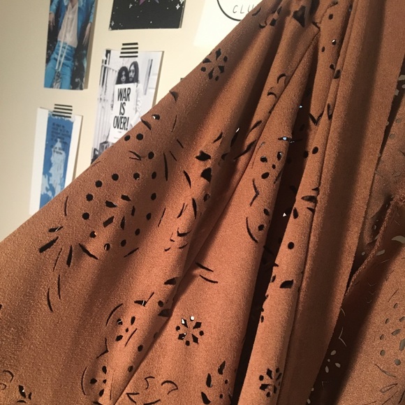 suede kimono - Picture 2 of 3