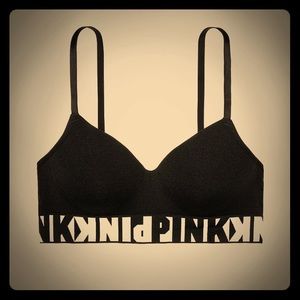 Victoria's Secret PINK NEW Logo Bra Size Large Victoria's Secret PINK NEW Logo Bra Size Large