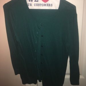 Ann Taylor button up sweater