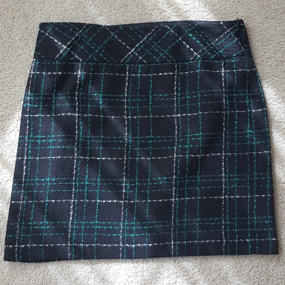 Loft tweed skirt