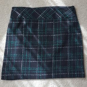 Loft tweed skirt