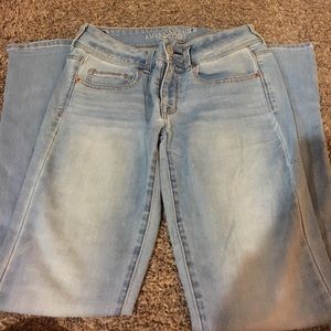 Jeans size 6 light blue