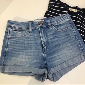 Abercrombie High Rise Shorts