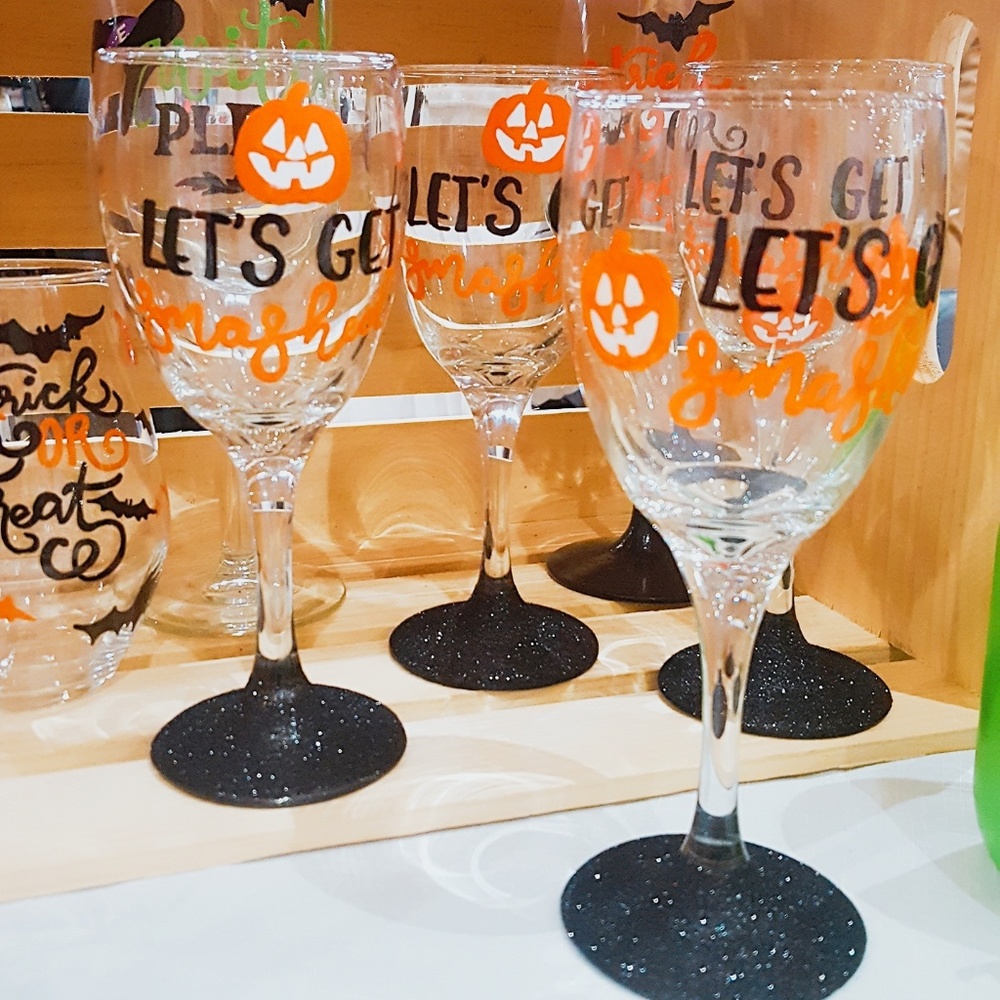 OPTIONS BELOW- Let's get smashed glass $18-$45
