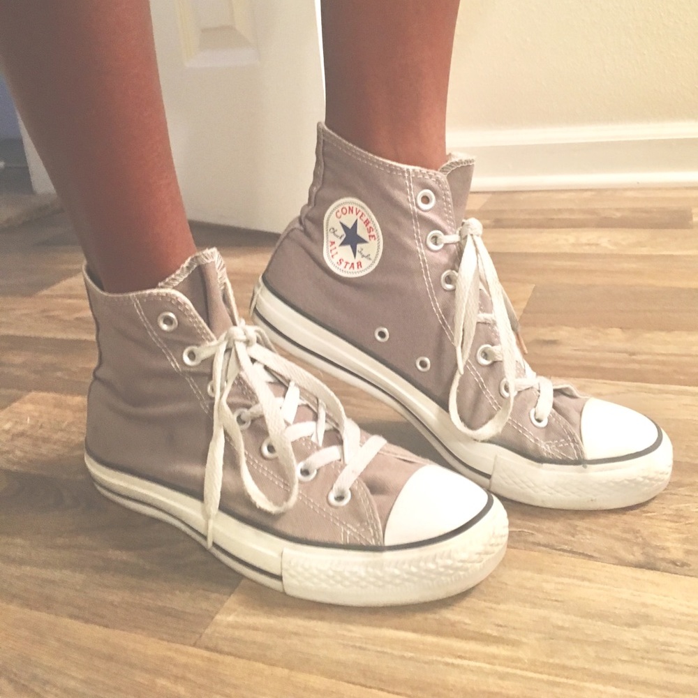 Converse Grey High Tops