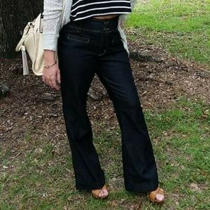 High Waisted Bell Bottom Jeans