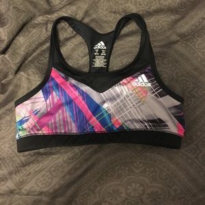Adidas colorful sports bra