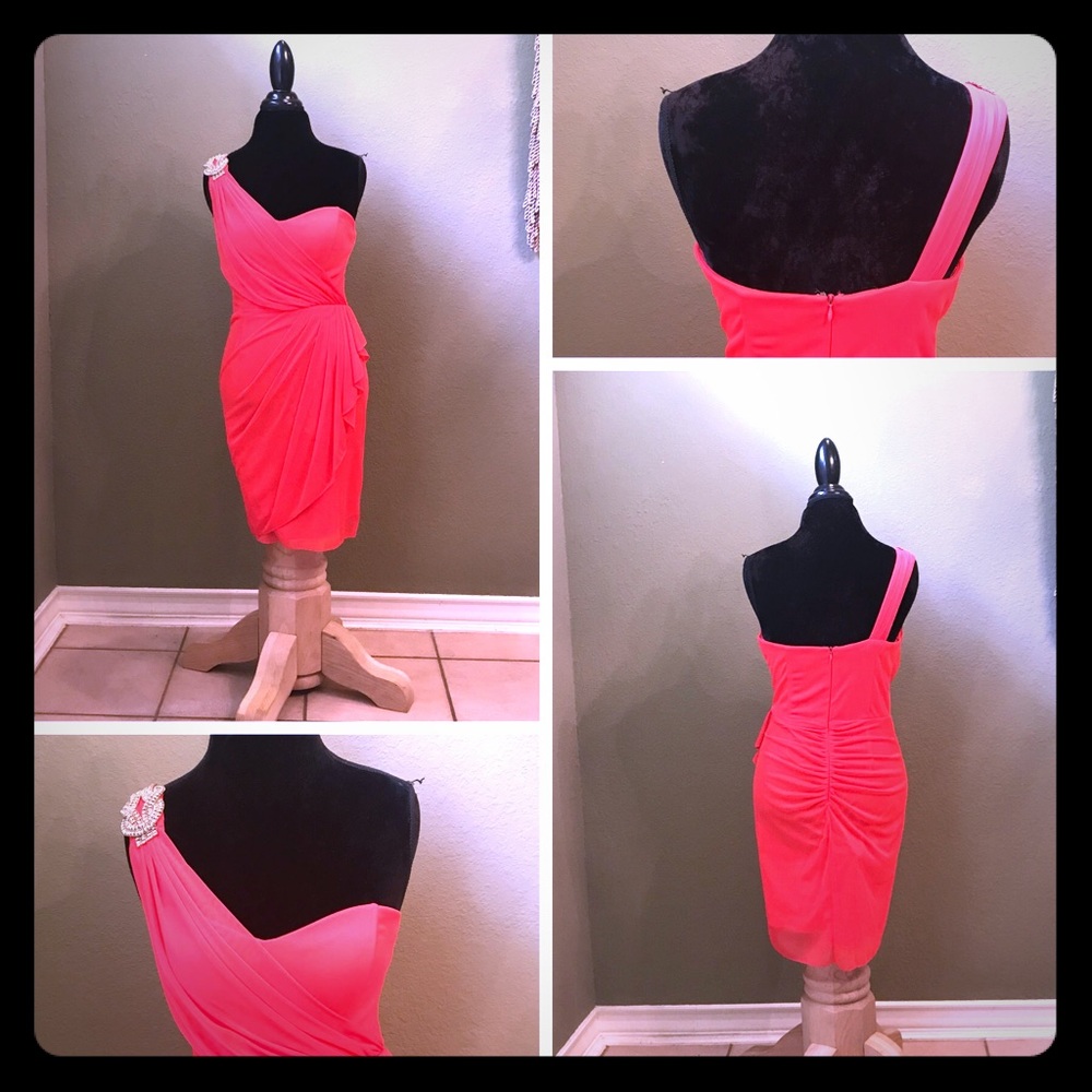 Tangerine Party Dress