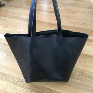 Banana Republic leather tote