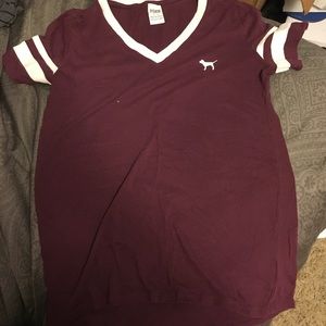 PINK maroon shirt