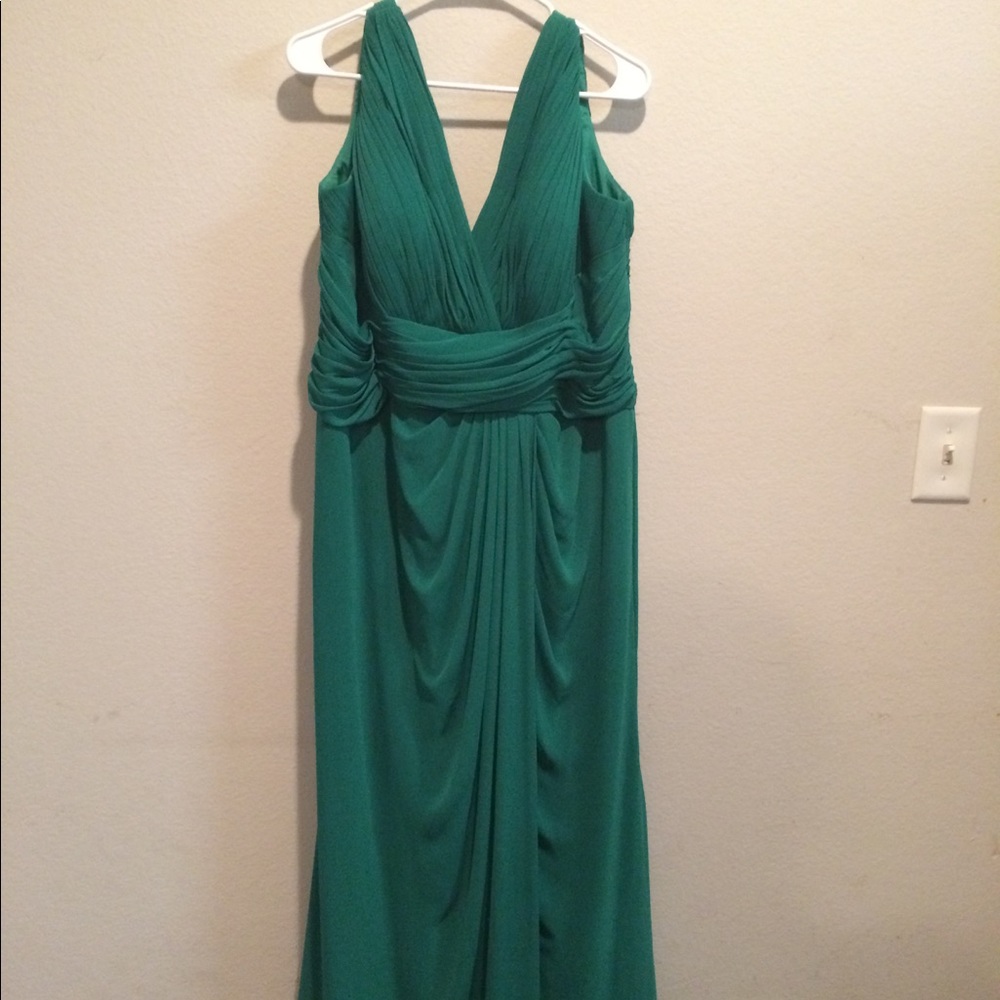 Watters & Watters - Emerald Green Dress