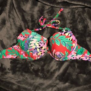 Floral Bathing Suit Top