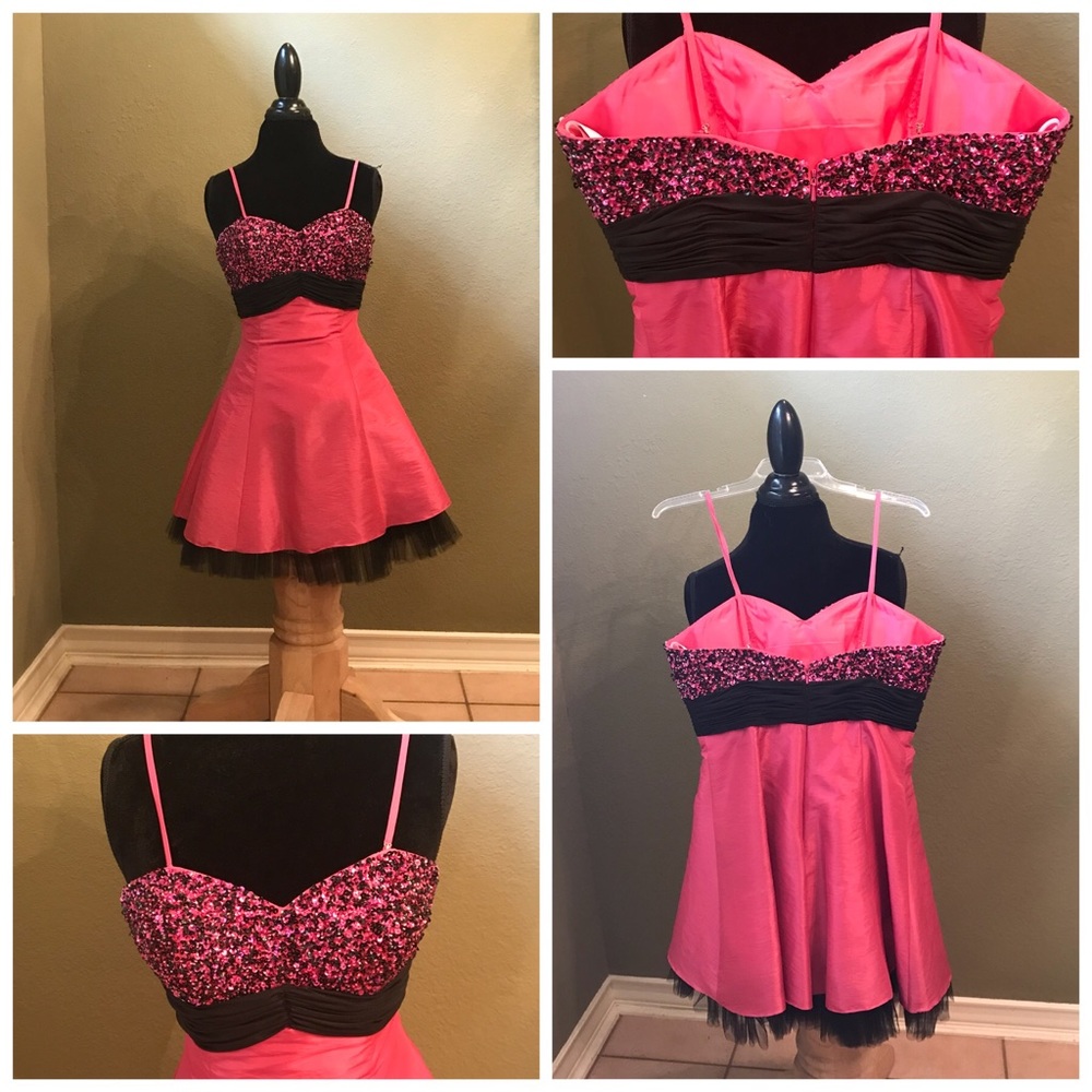 Pretty in Pink homecoming dress