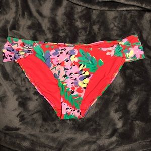 Floral Bathing Suit Bottoms