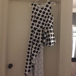 Sleeveless Polka Dot Top