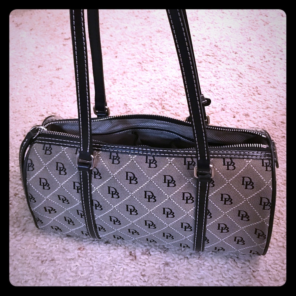 Dooney and Burke barrel bag, vintage