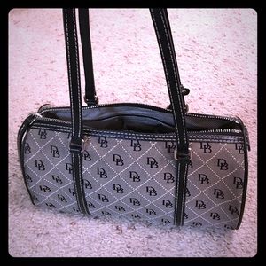 Dooney and Burke barrel bag, vintage