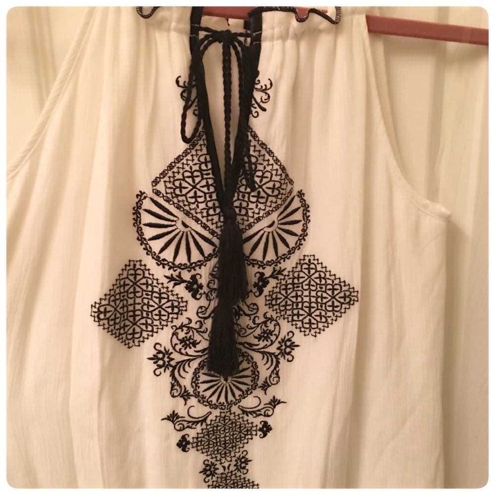 Boho mini dress