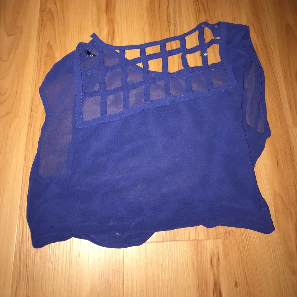 Sheer Crop Top Forever 21