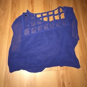 Sheer Crop Top Forever 21