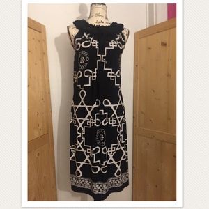 Black and White design dress