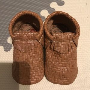 💢SOLD💢Freshly Picked Moccasins "Woven Wheat"
