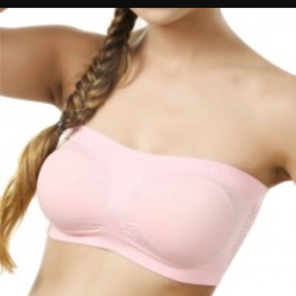 Pastel pink bandeau