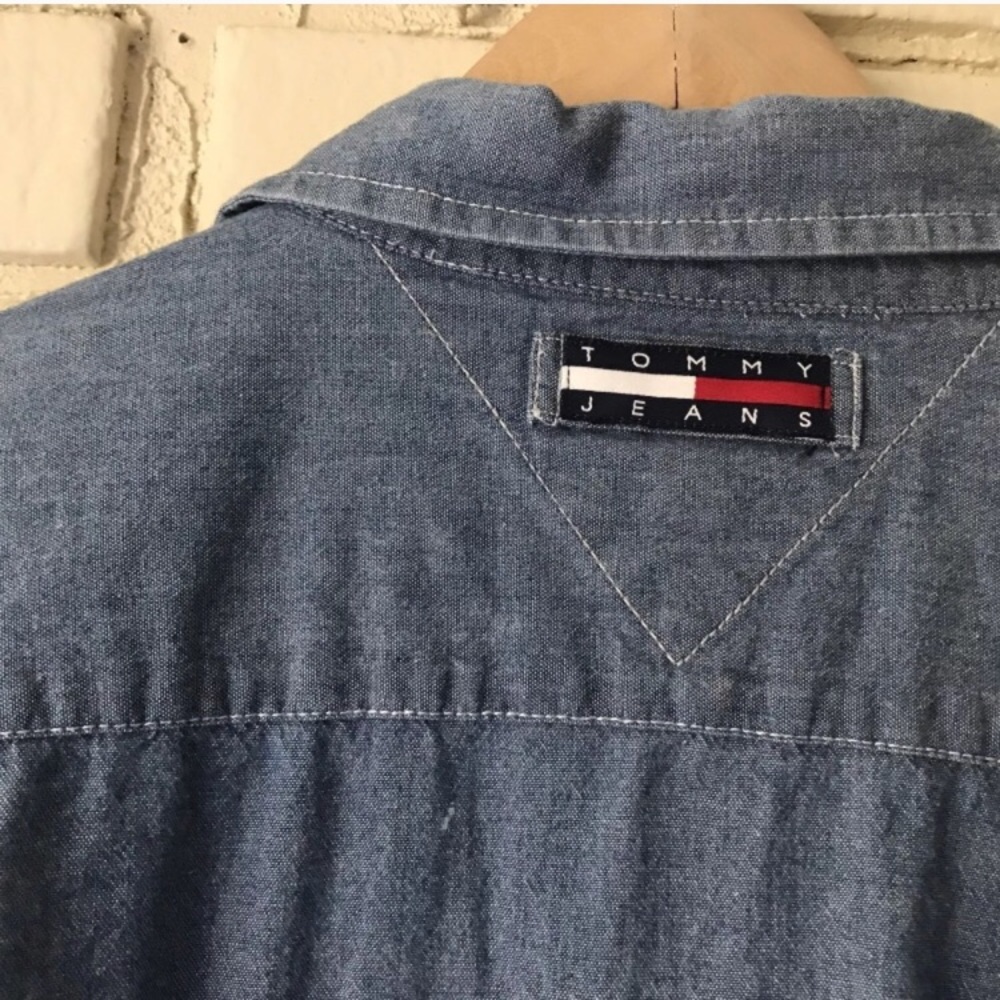 Tommy Hilfiger Jeans Button down flag logo shirt - Picture 8 of 8