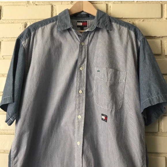 Tommy Hilfiger Jeans Button down flag logo shirt - Picture 4 of 8