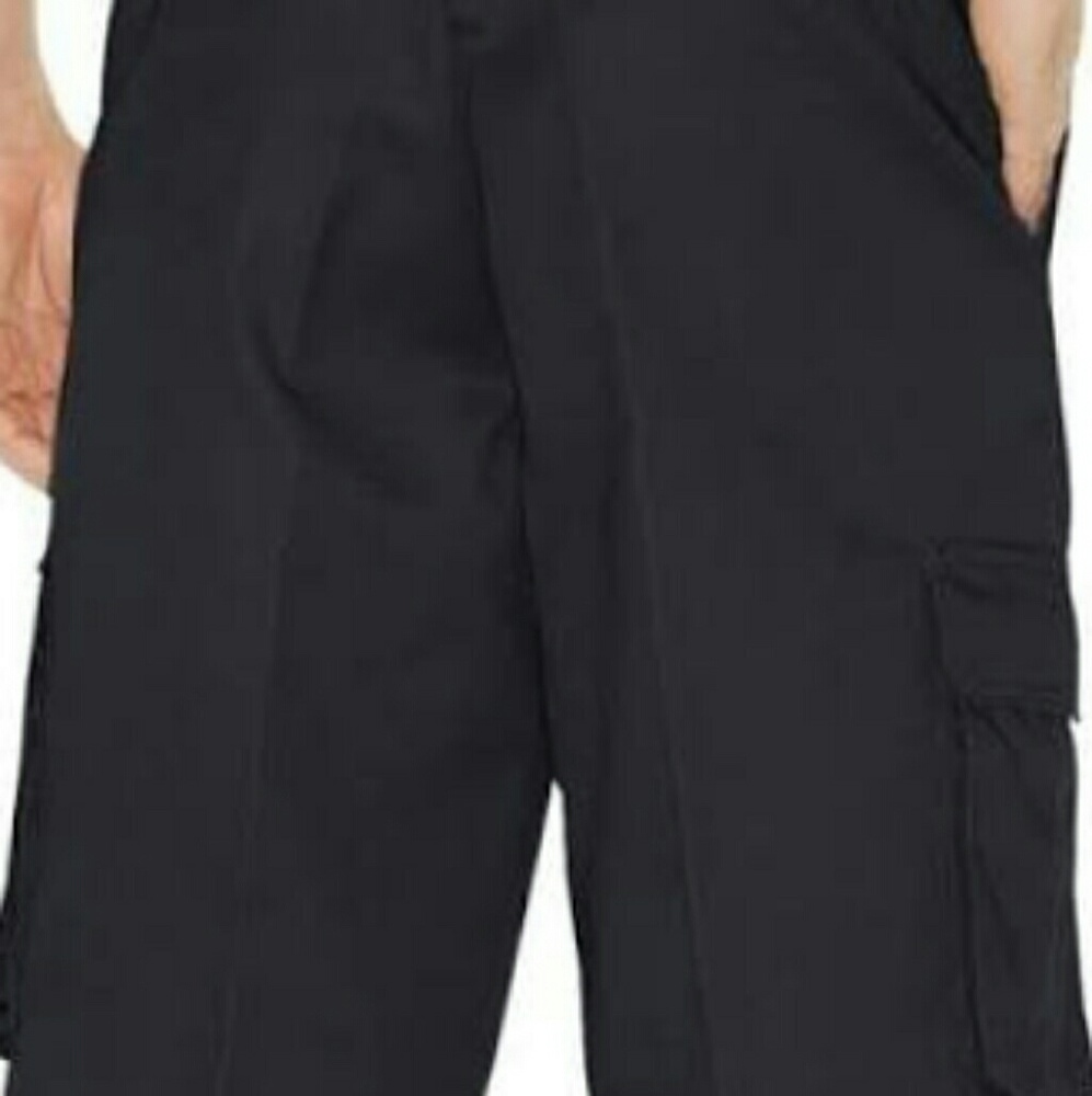 Dickies LooseFit CargoShorts, Mens Black SZ.34