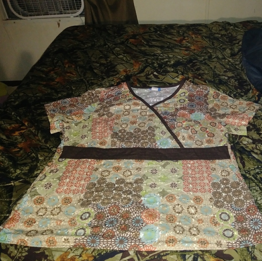 Women scrub top